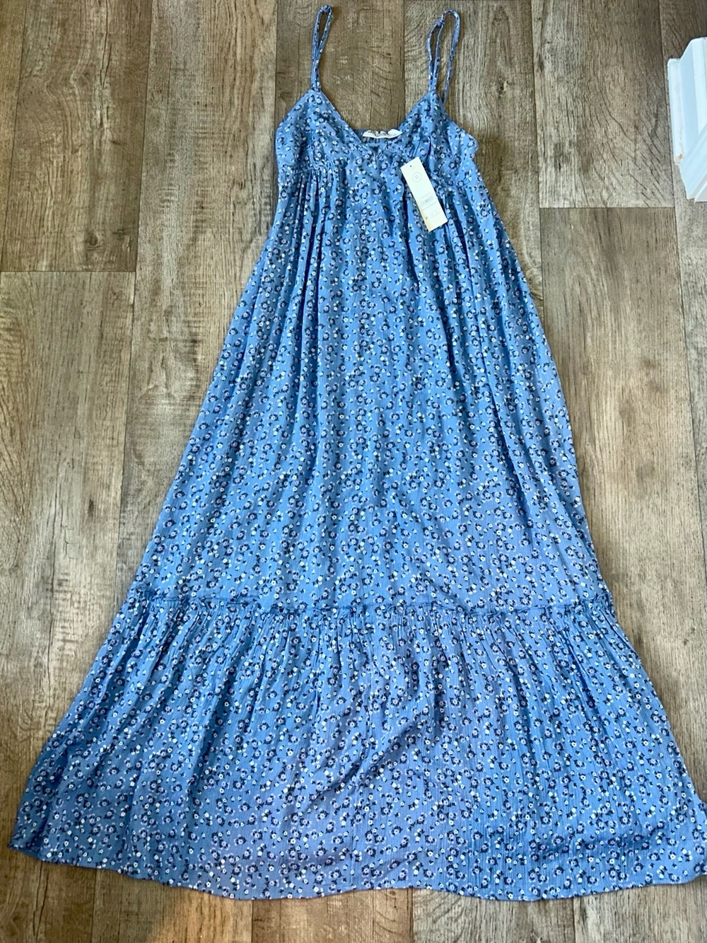 Beautiful Blue Maxi Dress